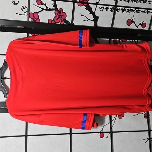 Death Row Records Red‎ Baseball Jersey Size 3XL New - Picture 7 of 7